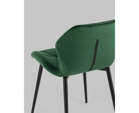 Стул Эдвин велюр зелёный, изображение 9 | Интернет магазин мебели и декора LifeDekor