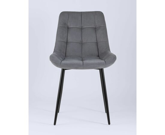 Стул Флекс велюр серый, изображение 7 | Интернет магазин мебели и декора LifeDekor