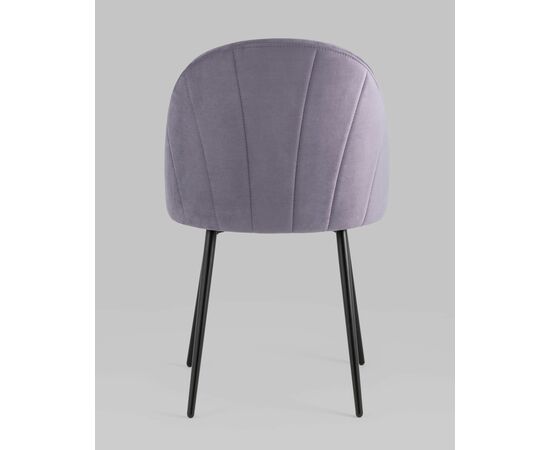 Стул Логан велюр пыльно-сиреневый, изображение 7 | Интернет магазин мебели и декора LifeDekor