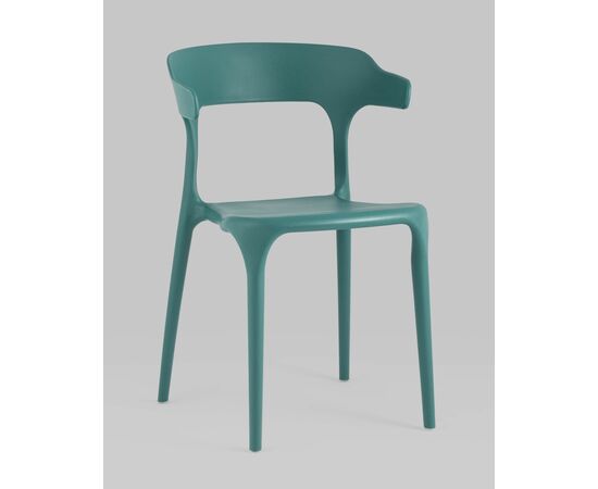 Стул Neo пластик темно-бирюзовый, изображение 2 | Интернет магазин мебели и декора LifeDekor