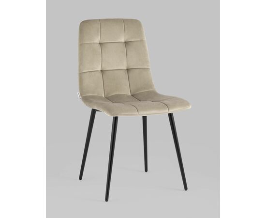 Стул Одди велюр бежевый, изображение 2 | Интернет магазин мебели и декора LifeDekor