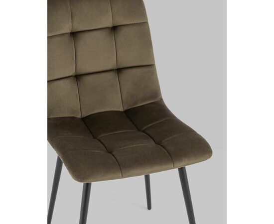 Стул Одди велюр коричневый, изображение 10 | Интернет магазин мебели и декора LifeDekor