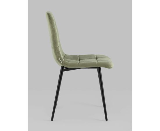 Стул Одди велюр пыльно-оливковый, изображение 6 | Интернет магазин мебели и декора LifeDekor