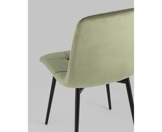 Стул Одди велюр пыльно-оливковый, изображение 9 | Интернет магазин мебели и декора LifeDekor