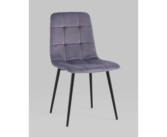 Стул Одди велюр пыльно-сиреневый, изображение 2 | Интернет магазин мебели и декора LifeDekor