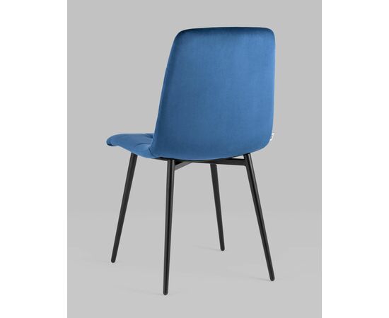 Стул Одди велюр синий, изображение 8 | Интернет магазин мебели и декора LifeDekor