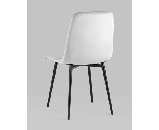 Стул Одди велюр светло-серый, изображение 8 | Интернет магазин мебели и декора LifeDekor