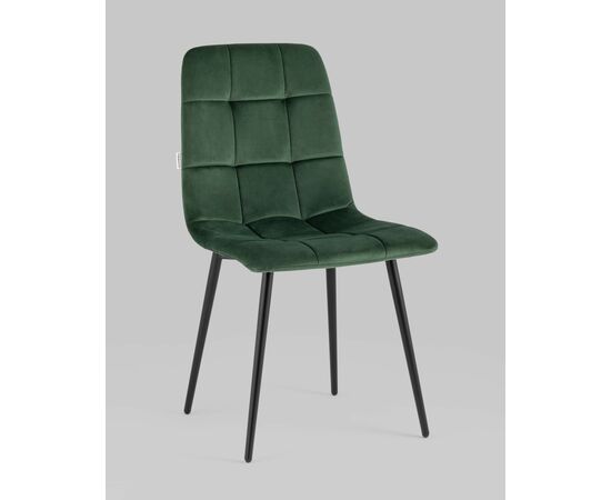 Стул Одди велюр зелёный, изображение 2 | Интернет магазин мебели и декора LifeDekor