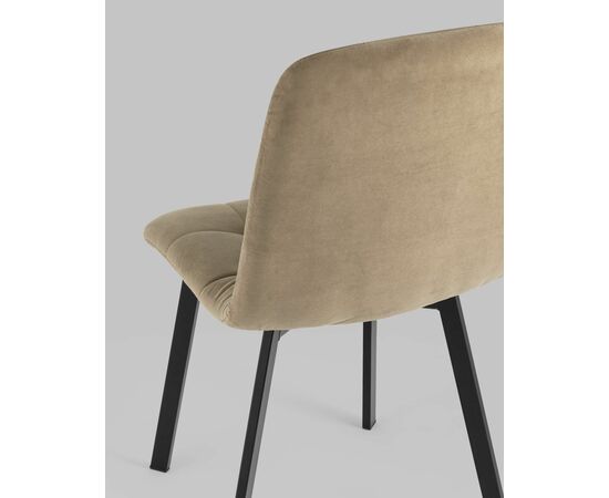 Стул Oliver Square велюр капучино, изображение 7 | Интернет магазин мебели и декора LifeDekor