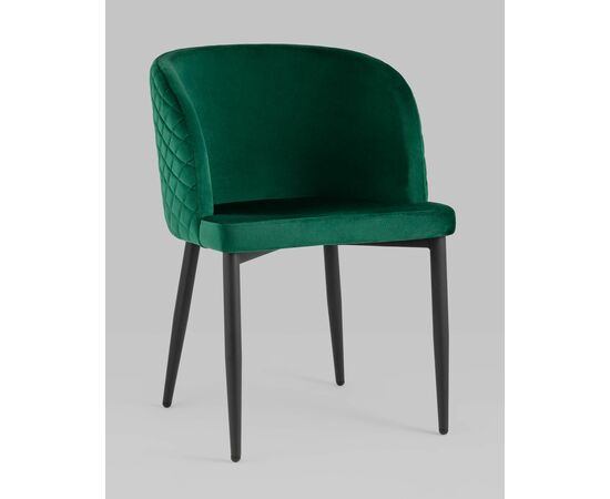Стул Оскар велюр изумрудный, изображение 2 | Интернет магазин мебели и декора LifeDekor