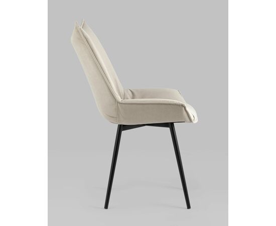 Стул Осло велюр бежевый, изображение 8 | Интернет магазин мебели и декора LifeDekor