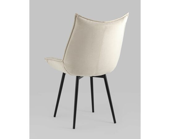 Стул Осло велюр бежевый, изображение 10 | Интернет магазин мебели и декора LifeDekor