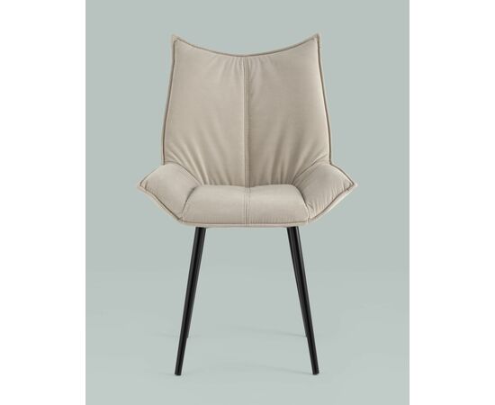 Стул Осло велюр бежевый, изображение 7 | Интернет магазин мебели и декора LifeDekor