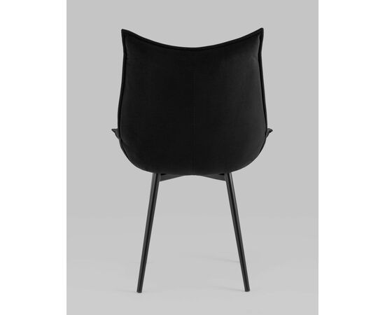 Стул Осло велюр черный, изображение 7 | Интернет магазин мебели и декора LifeDekor