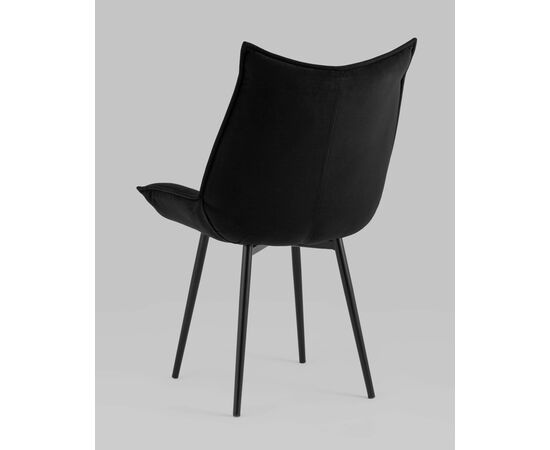 Стул Осло велюр черный, изображение 8 | Интернет магазин мебели и декора LifeDekor