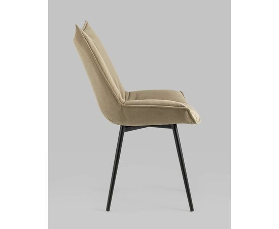 Стул Осло велюр капучино, изображение 6 | Интернет магазин мебели и декора LifeDekor