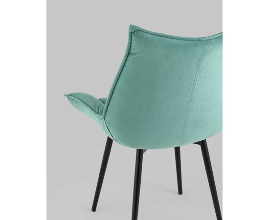 Стул Осло велюр мятный, изображение 9 | Интернет магазин мебели и декора LifeDekor