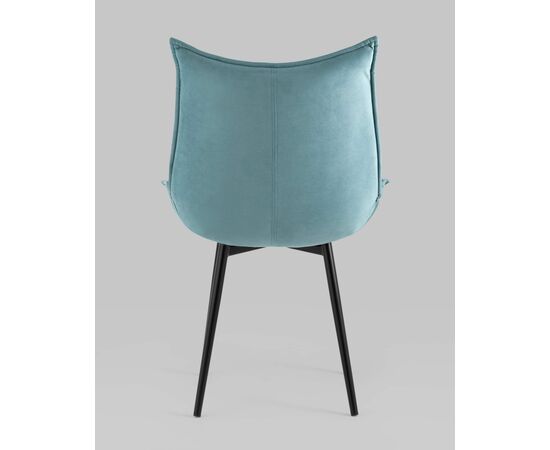 Стул Осло велюр пыльно-голубой, изображение 7 | Интернет магазин мебели и декора LifeDekor