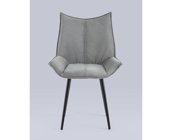 Стул Осло велюр серый, изображение 17 | Интернет магазин мебели и декора LifeDekor