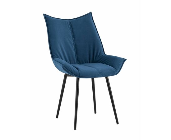 Стул Осло велюр синий | Интернет магазин мебели и декора LifeDekor