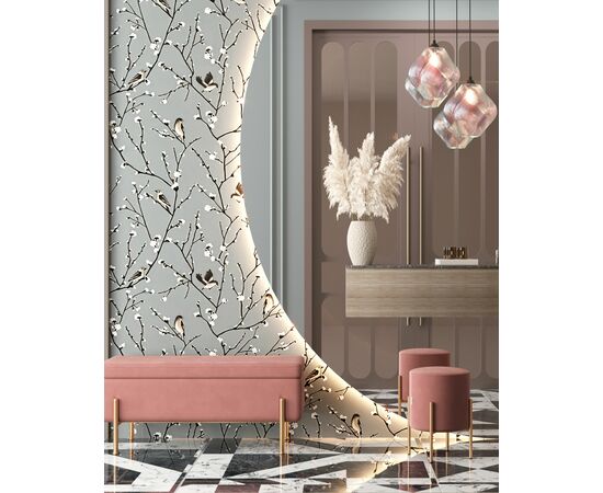 Банкетка Болейн с ящиком велюр розовый, изображение 3 | Интернет магазин мебели и декора LifeDekor