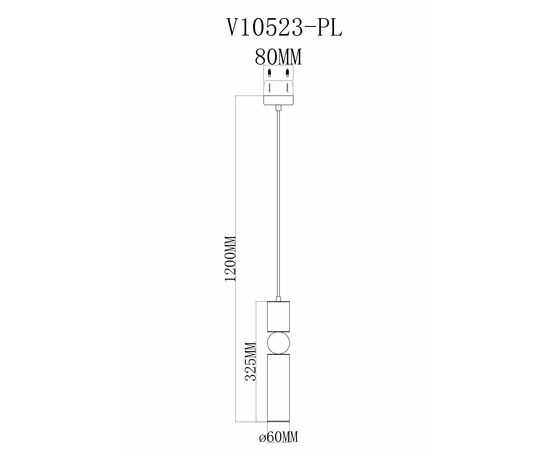 Светильник подвесной Moderli V10523-PL Salem, изображение 3 | Интернет магазин мебели и декора LifeDekor