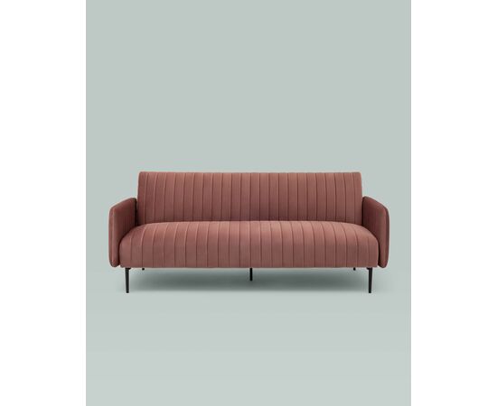 Диван прямой Дрезден велюр пыльно-розовый, изображение 13 | Интернет магазин мебели и декора LifeDekor