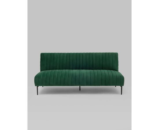 Диван прямой Дрезден велюр зелёный, изображение 7 | Интернет магазин мебели и декора LifeDekor