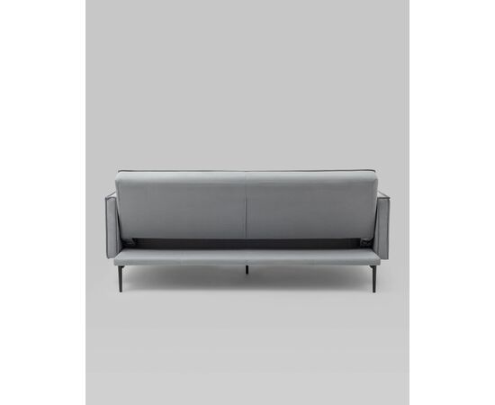 Диван прямой Кассель велюр серый, изображение 10 | Интернет магазин мебели и декора LifeDekor