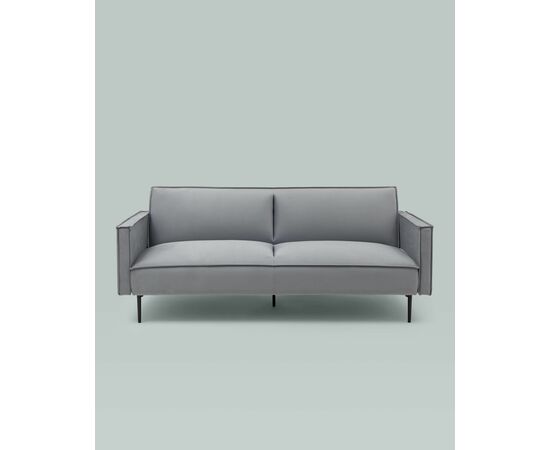 Диван прямой Кассель велюр серый, изображение 9 | Интернет магазин мебели и декора LifeDekor