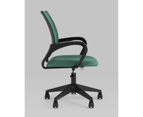 Кресло офисное TopChairs ST-Basic сетка/ткань зеленый, изображение 5 | Интернет магазин мебели и декора LifeDekor