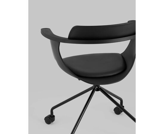 Кресло офисное Doulton черный, изображение 9 | Интернет магазин мебели и декора LifeDekor