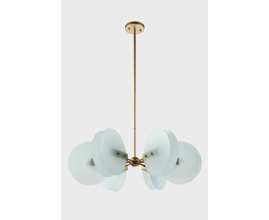 Люстра на штанге Moderli V10427-6P Bari, изображение 3 | Интернет магазин мебели и декора LifeDekor