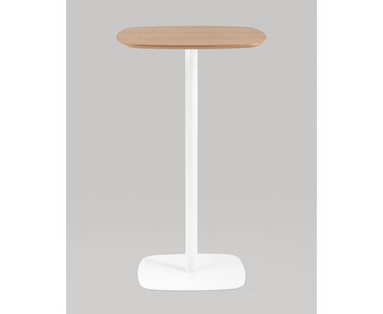 Стол барный Form 60*60 светлое дерево/белый, изображение 4 | Интернет магазин мебели и декора LifeDekor