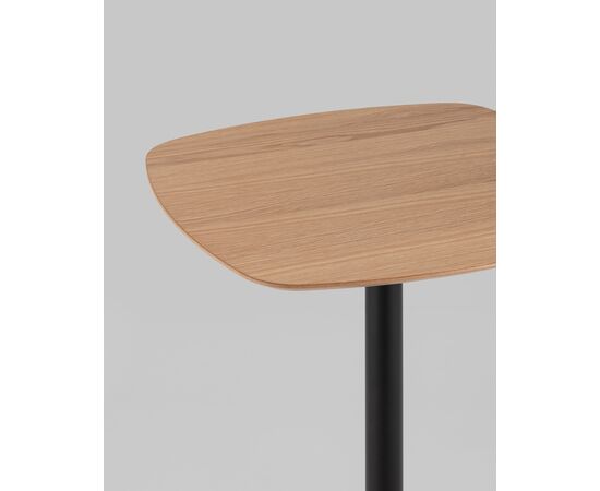 Стол барный Form 60*60 светлое дерево/черный, изображение 3 | Интернет магазин мебели и декора LifeDekor