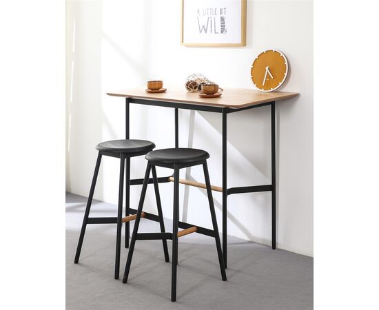 Стол барный Knobb 120*60 светлое дерево, изображение 15 | Интернет магазин мебели и декора LifeDekor