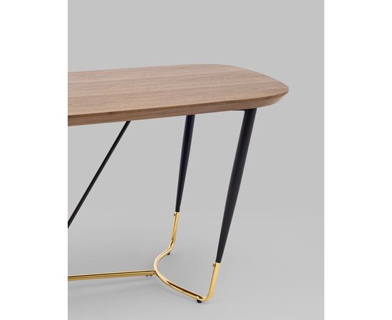 Стол обеденный Даймакс 180*90 темное дерево, изображение 6 | Интернет магазин мебели и декора LifeDekor