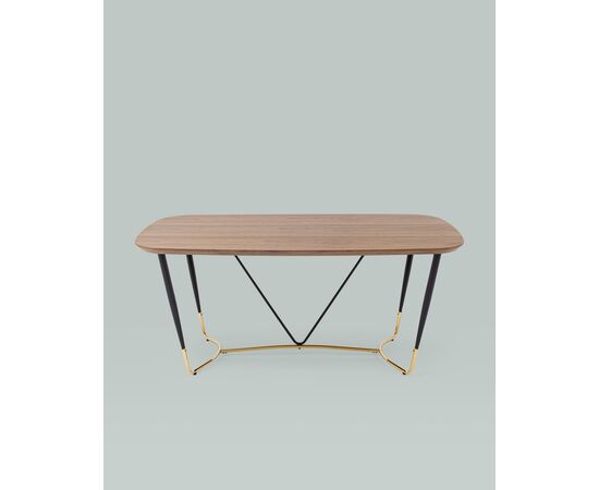 Стол обеденный Даймакс 180*90 темное дерево, изображение 4 | Интернет магазин мебели и декора LifeDekor