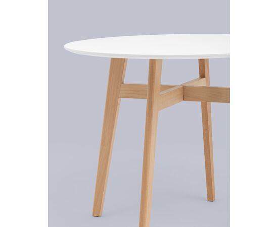 Стол обеденный Target Circle 90*90 белый, изображение 6 | Интернет магазин мебели и декора LifeDekor