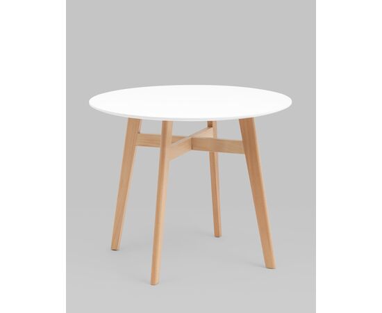 Стол обеденный Target Circle 90*90 белый, изображение 2 | Интернет магазин мебели и декора LifeDekor