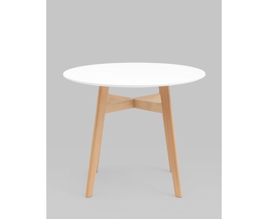 Стол обеденный Target Circle 90*90 белый, изображение 5 | Интернет магазин мебели и декора LifeDekor