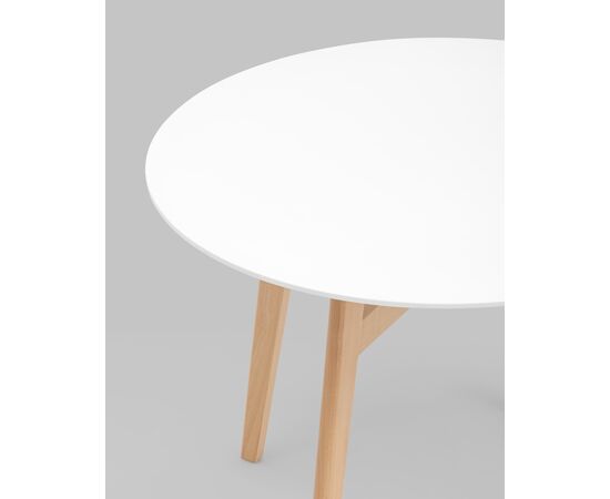 Стол обеденный Target Circle 90*90 белый, изображение 8 | Интернет магазин мебели и декора LifeDekor
