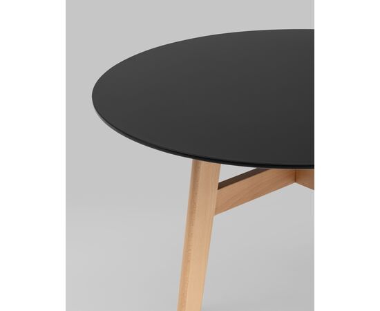 Стол обеденный Target Circle 90*90 черный, изображение 13 | Интернет магазин мебели и декора LifeDekor