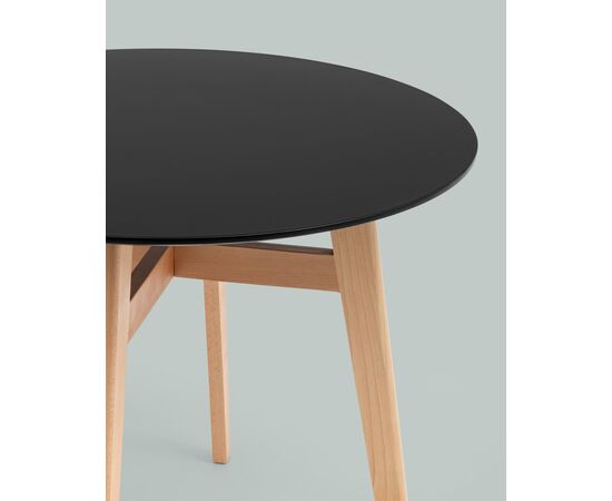 Стол обеденный Target Circle 90*90 черный, изображение 12 | Интернет магазин мебели и декора LifeDekor