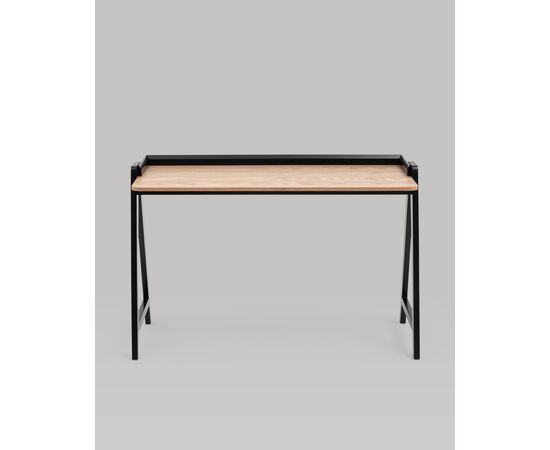 Стол письменный Pyramid 118*53 светлое дерево/черный, изображение 8 | Интернет магазин мебели и декора LifeDekor