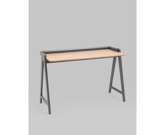 Стол письменный Pyramid 118*53 светлое дерево/серый, изображение 2 | Интернет магазин мебели и декора LifeDekor