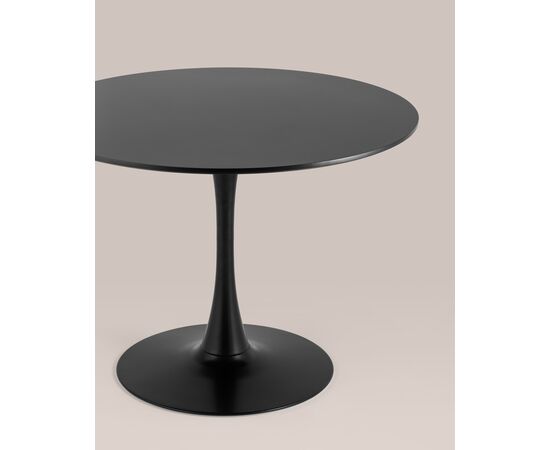 Стол Tulip D100 черный, изображение 16 | Интернет магазин мебели и декора LifeDekor