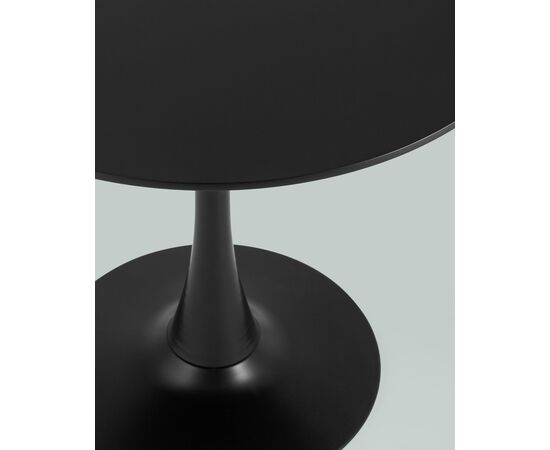 Стол Tulip D80 черный, изображение 12 | Интернет магазин мебели и декора LifeDekor