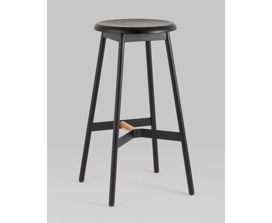 Стул барный Knobb черный, изображение 2 | Интернет магазин мебели и декора LifeDekor