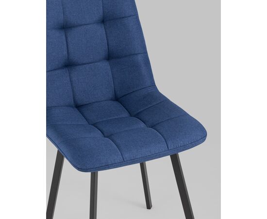 Стул Chilly рогожка темно-синий, изображение 8 | Интернет магазин мебели и декора LifeDekor